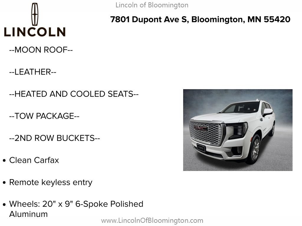 Used 2024 GMC Yukon Denali AWD/4WD image 5