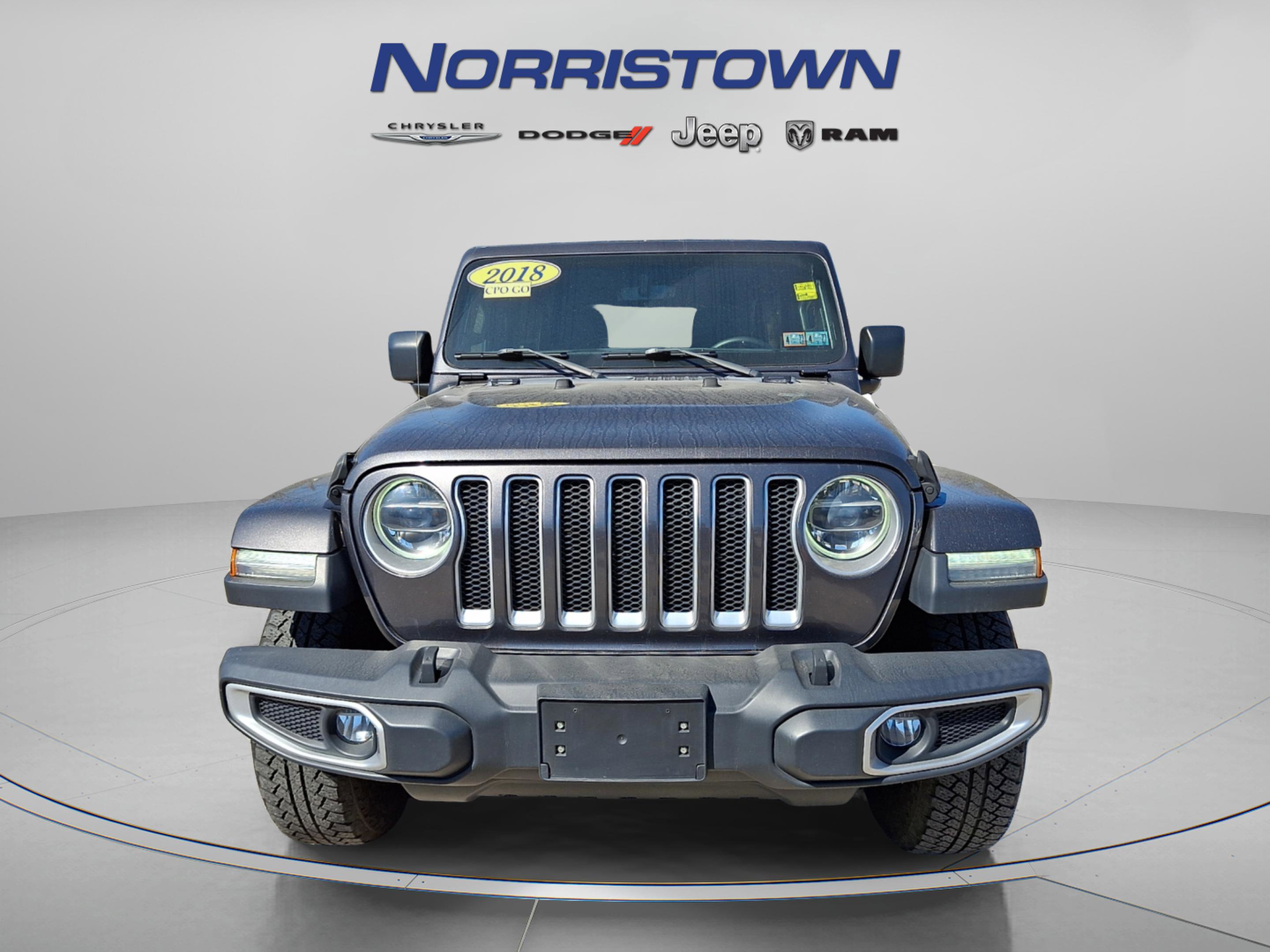 Certified 2018 Jeep Wrangler Unlimited Sahara image 2