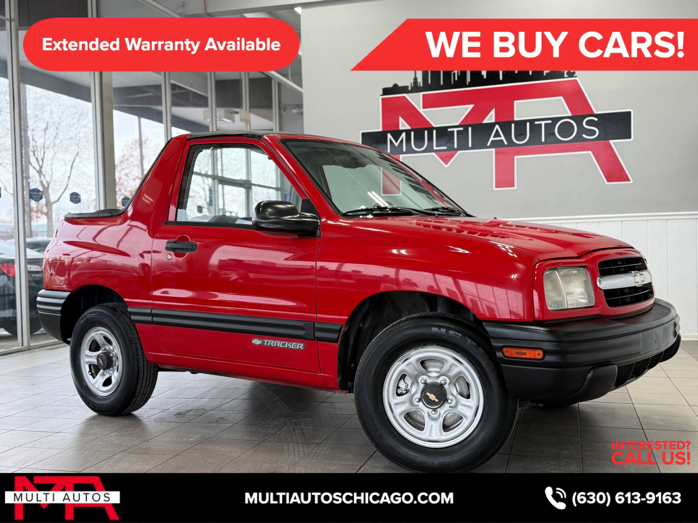 Used 2000 Chevrolet Tracker 2WD Convertible w/ Preferred Equipment Group 2 image 2