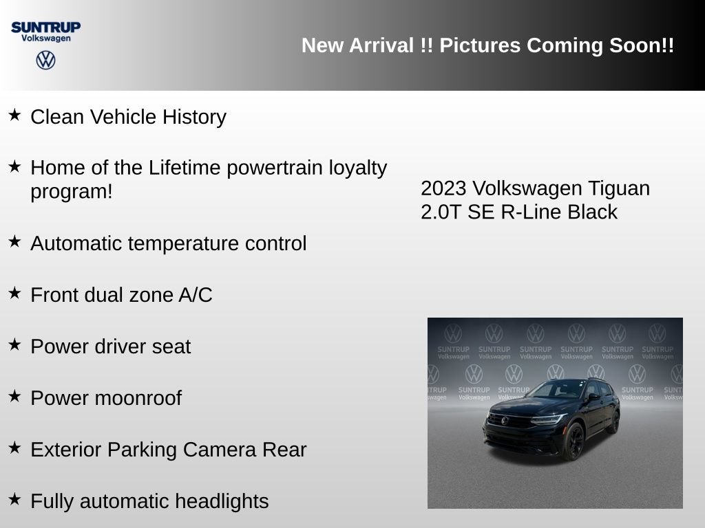 Used 2023 Volkswagen Tiguan SE R-Line FWD image 6