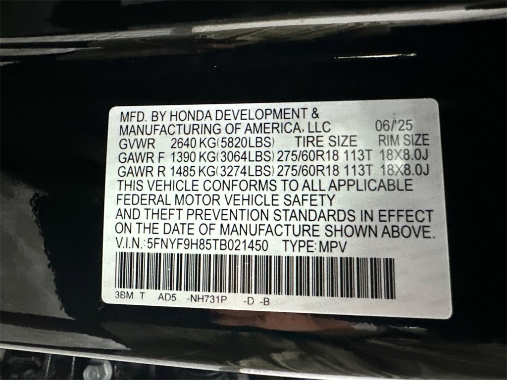 New 2026 Honda Passport TrailSport Elite image 36