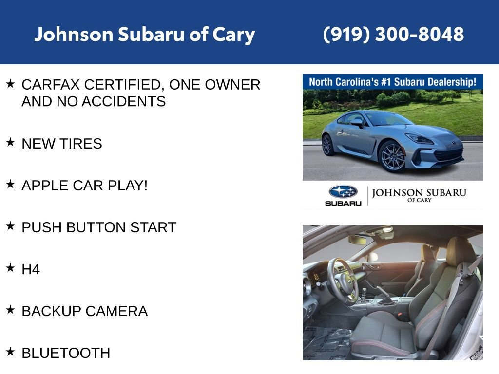 Used 2022 Subaru BRZ Premium w/ Popular Package #1 image 6