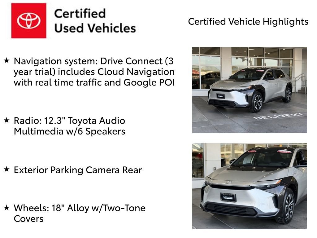 Certified 2023 Toyota bZ4X XLE image 7