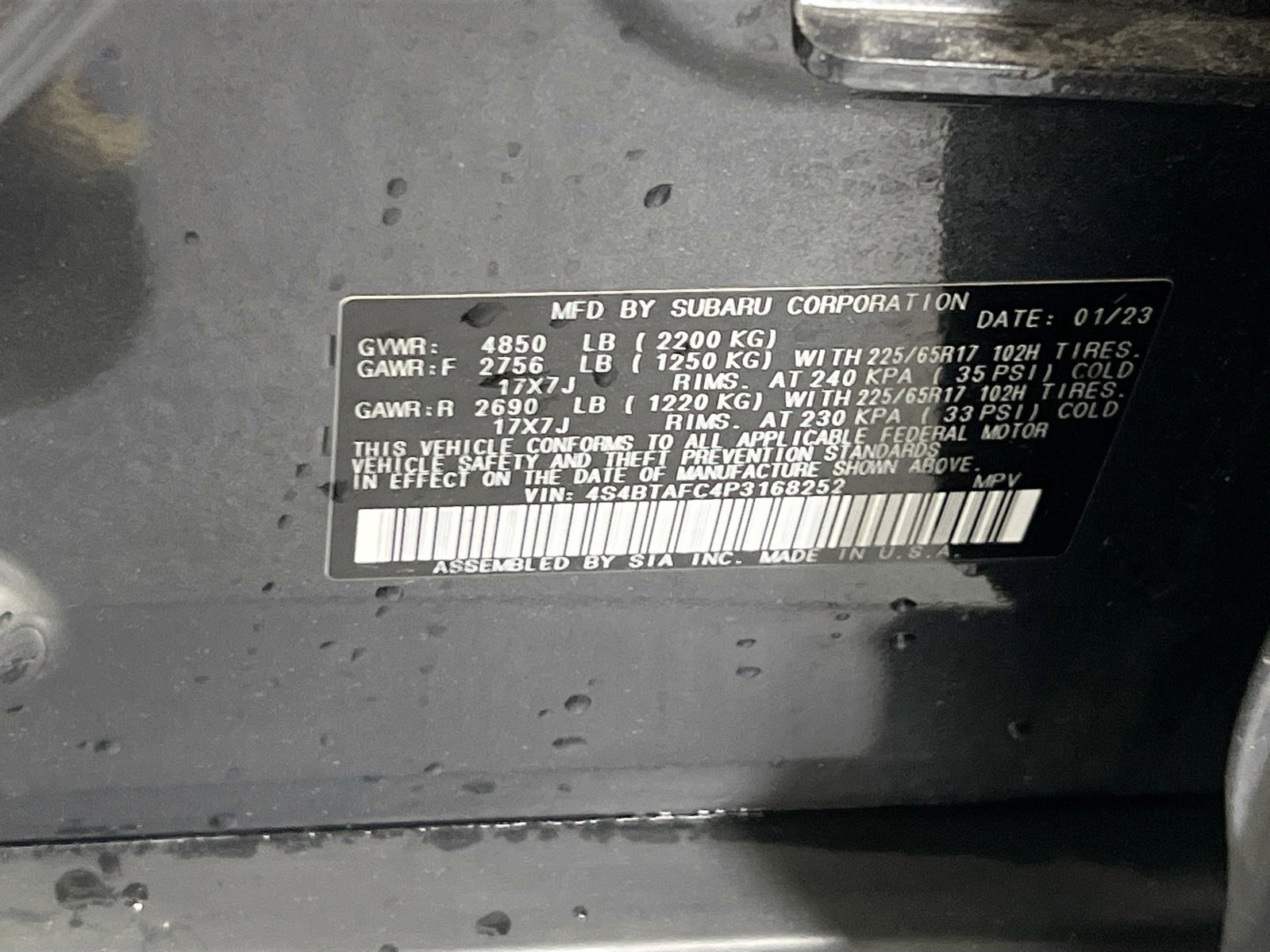 Used 2023 Subaru Outback Premium image 32