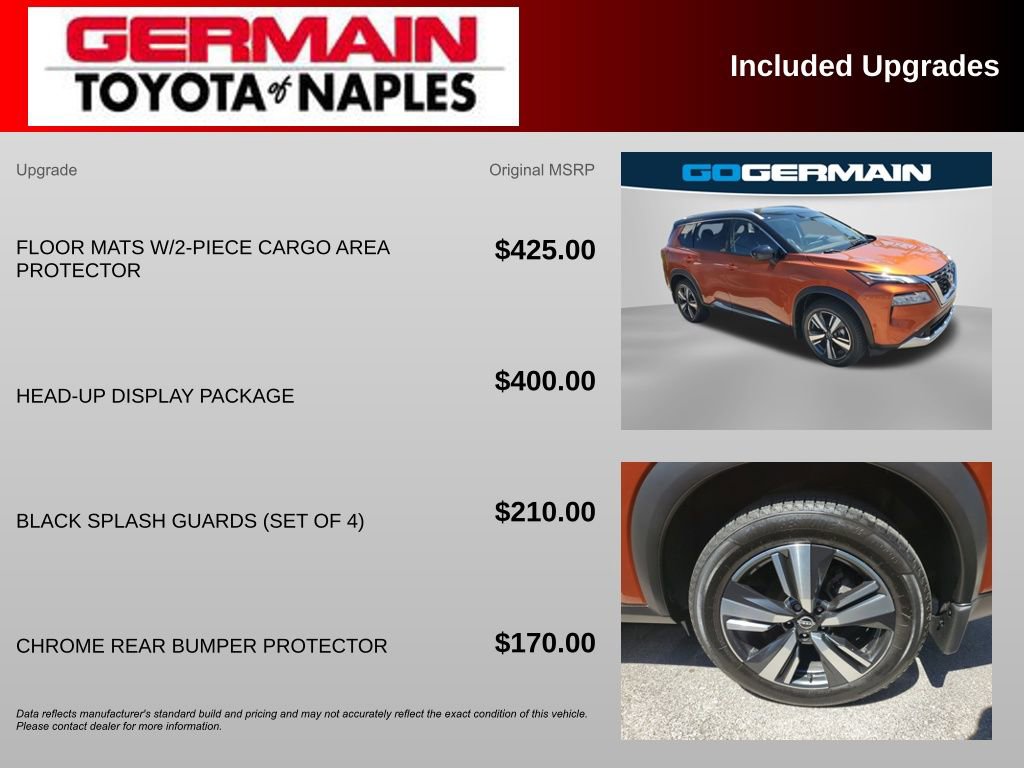 Used 2022 Nissan Rogue Platinum w/ Head-Up Display Package image 4