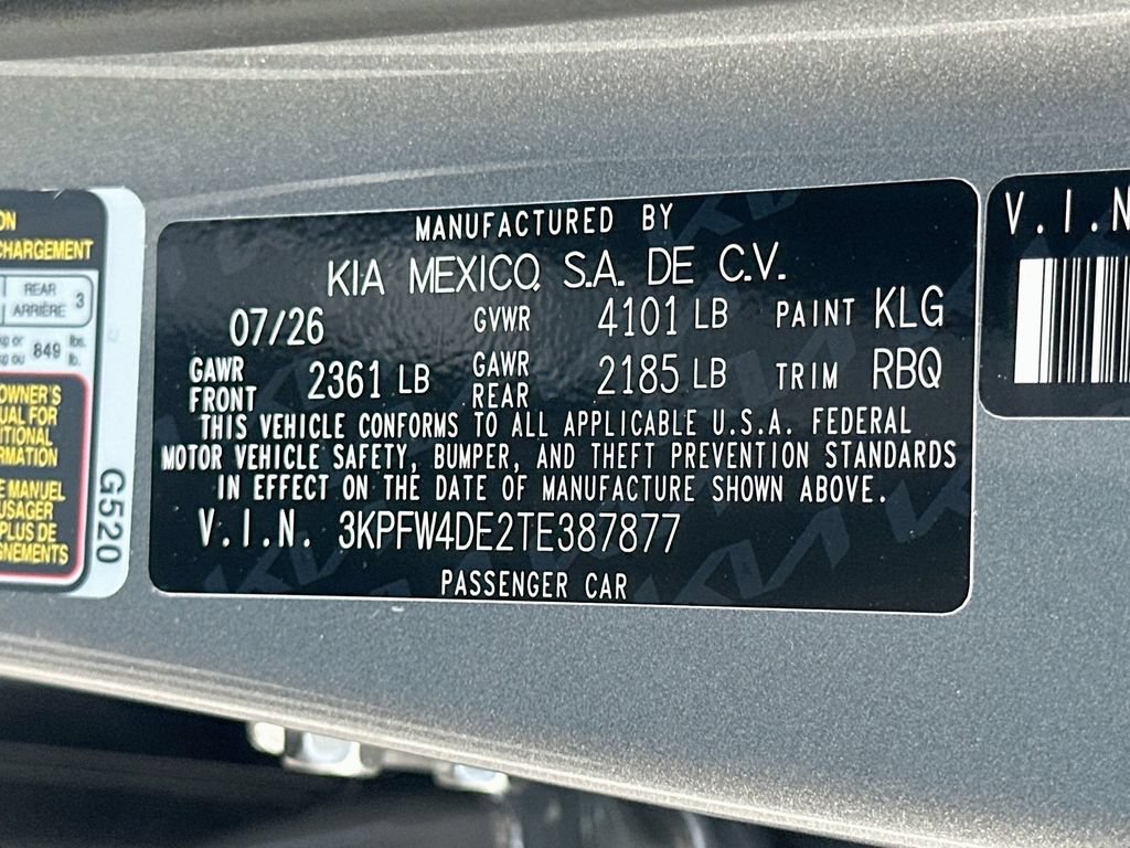 New 2026 Kia K4 GT-Line w/ GT-Line Sunroof Package FWD image 31