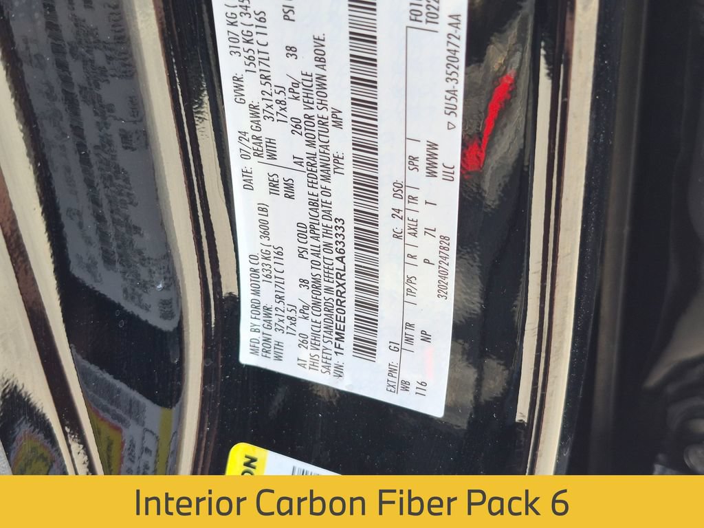 Used 2024 Ford Bronco Raptor w/ Interior Carbon Fiber Pack 6 AWD/4WD image 33