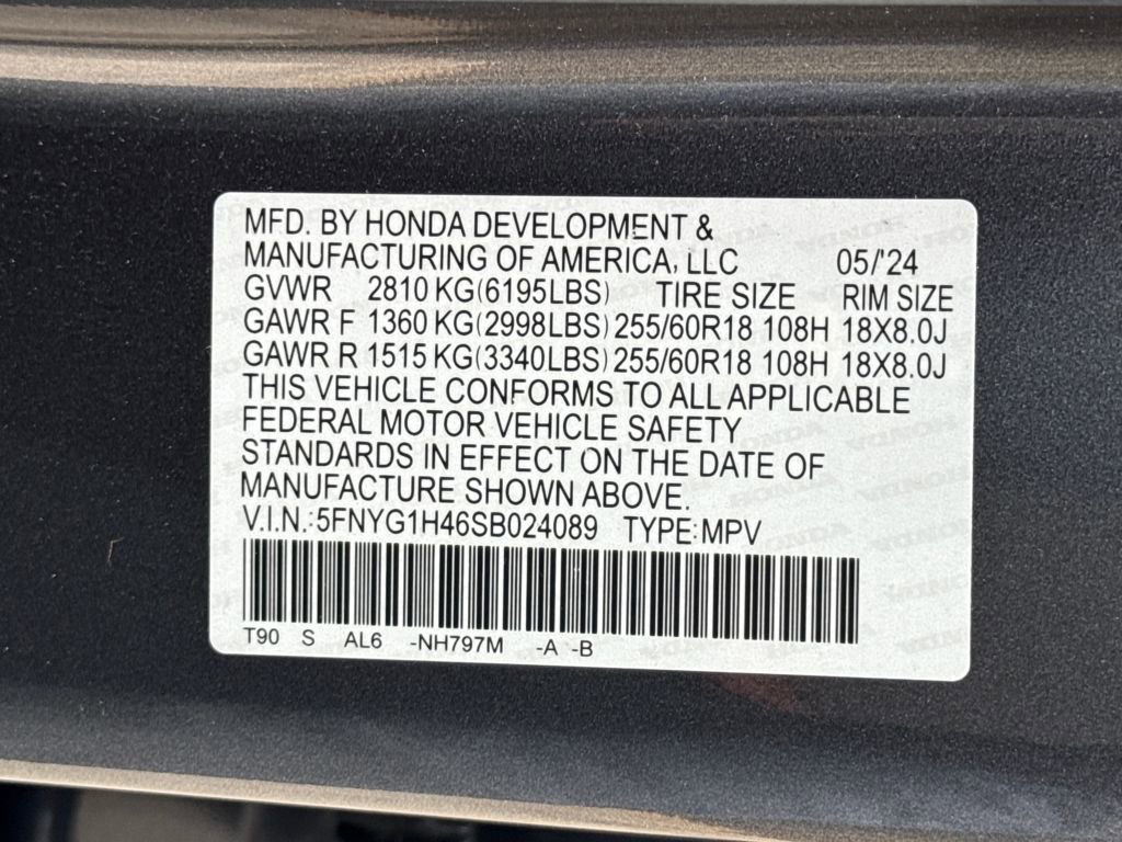 Certified 2025 Honda Pilot EX-L image 29