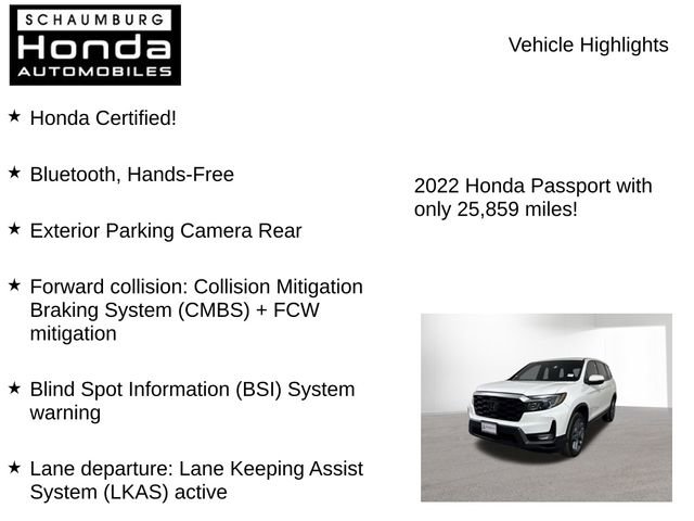 Used 2022 Honda Passport EX-L image 7