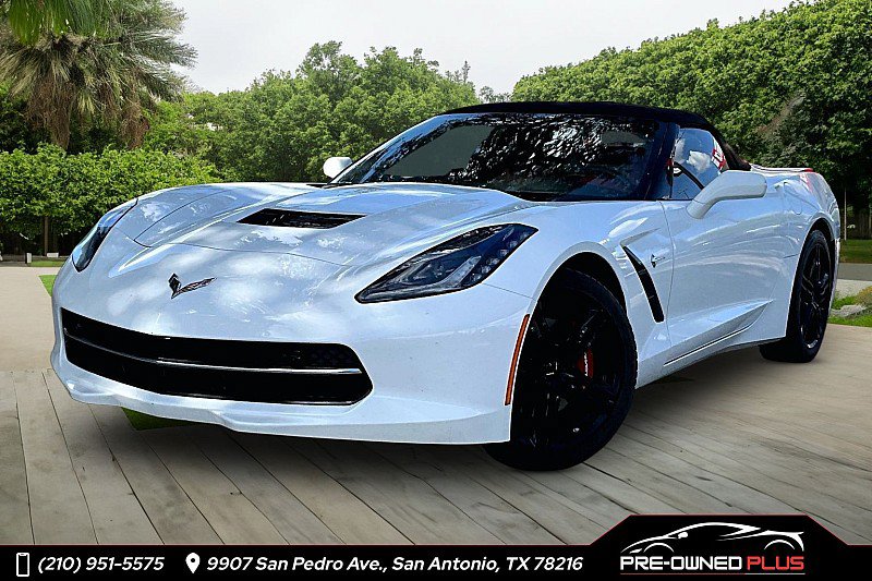 Used 2016 Chevrolet Corvette Stingray Convertible w/ 3LT Preferred Equipment Group RWD image 1