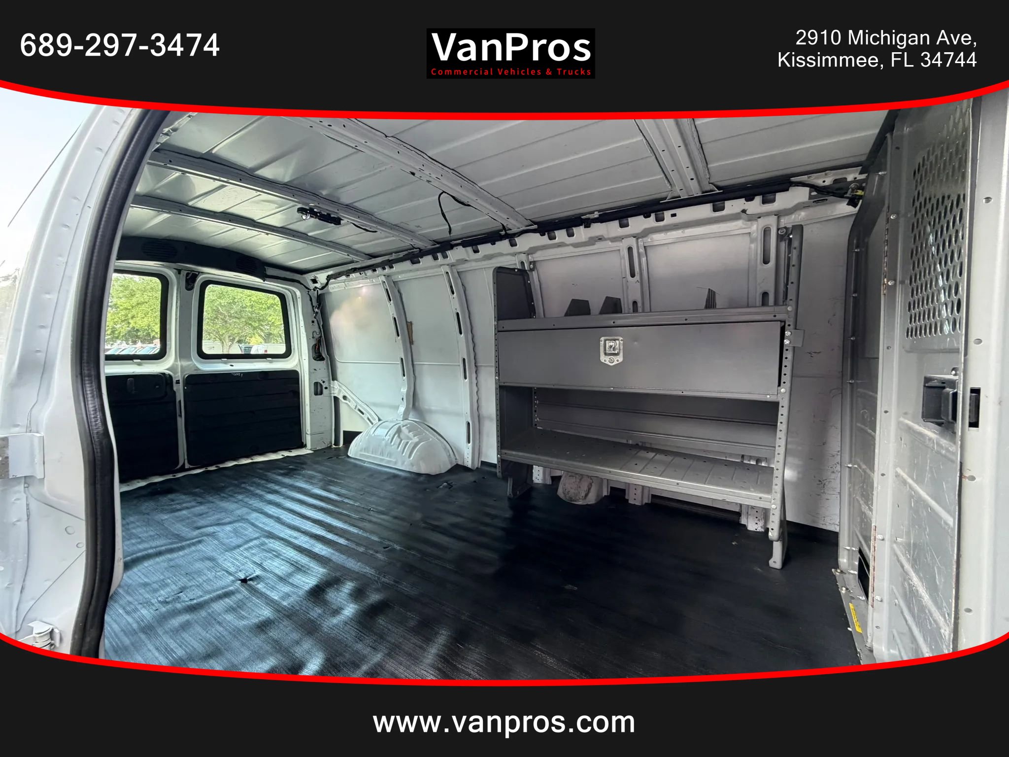 Used 2021 Chevrolet Express 2500 Extended w/ Communications Package RWD image 10