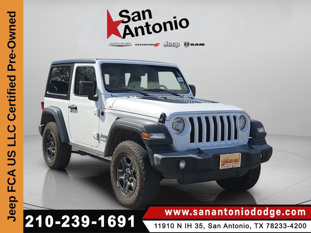 Certified 2021 Jeep Wrangler Sport image 1