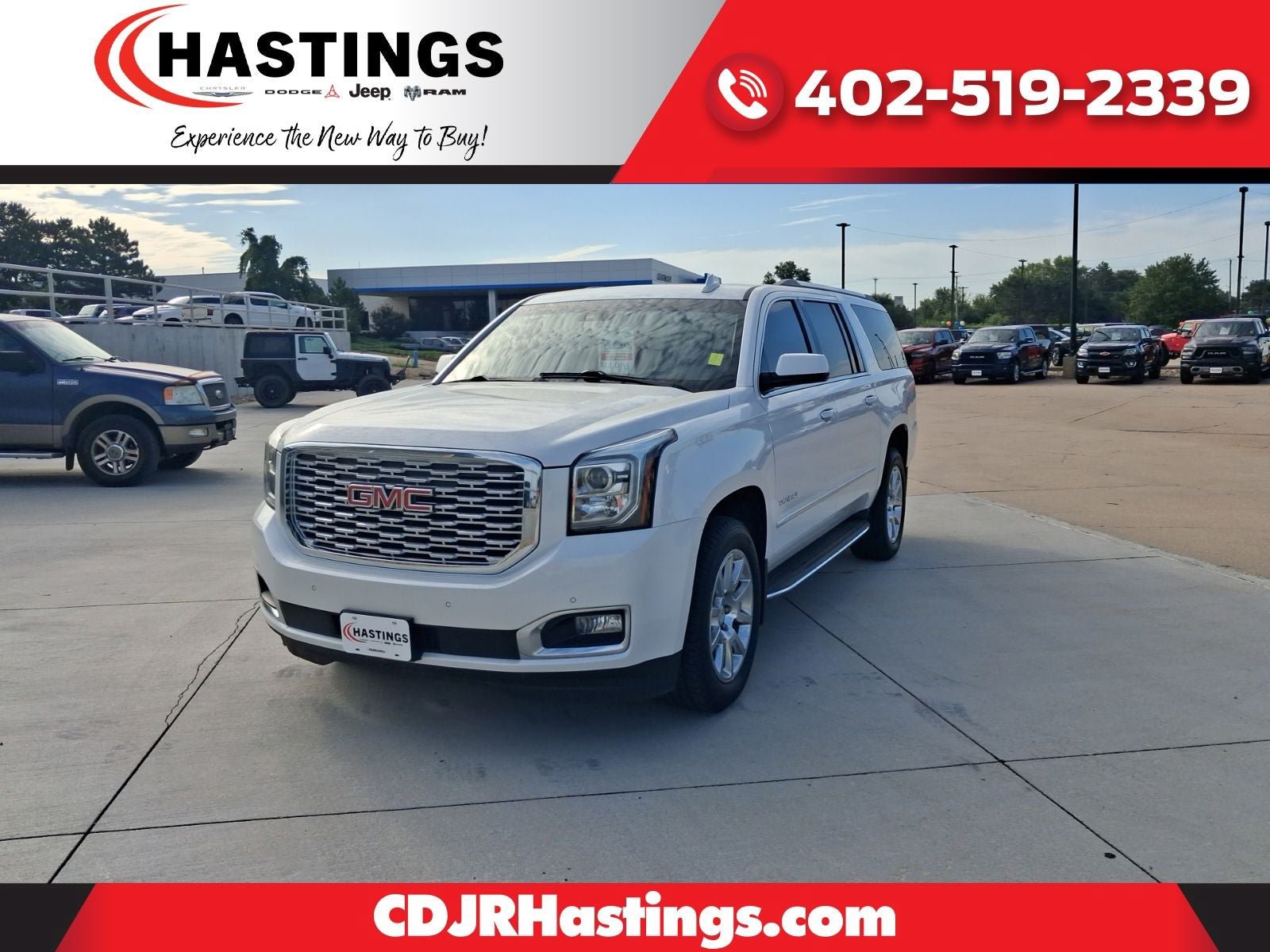 Used 2019 GMC Yukon XL Denali w/ Open Road Package