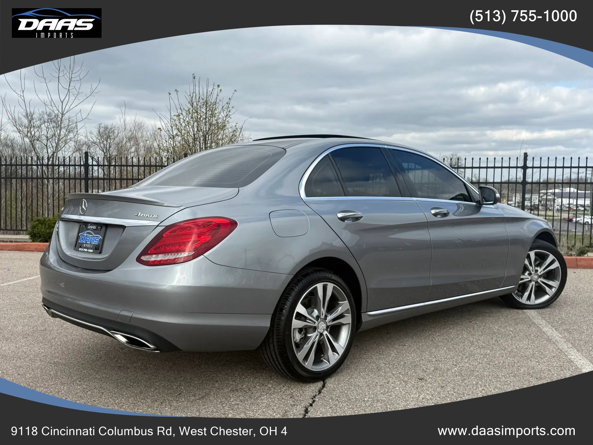 Used 2015 Mercedes-Benz C 300 4MATIC Sedan w/ Premium 1 Package image 5