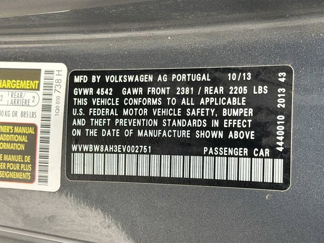 Used 2014 Volkswagen Eos Komfort FWD image 26