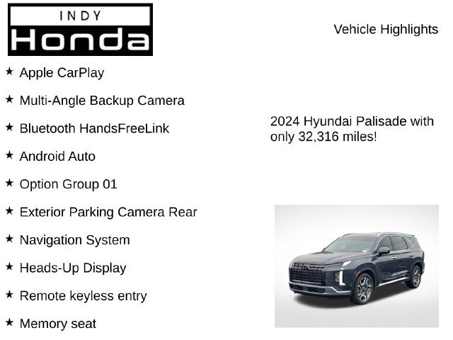 Used 2024 Hyundai Palisade Limited AWD/4WD image 7