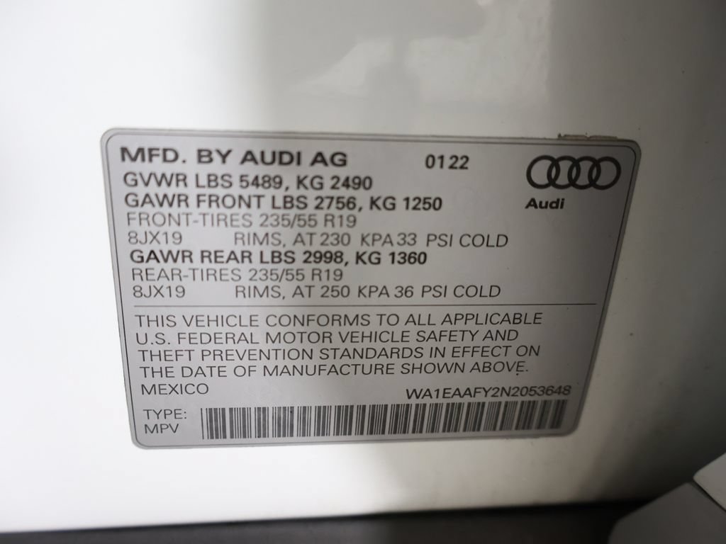 Used 2022 Audi Q5 2.0T Premium Plus w/ Premium Plus Package AWD/4WD image 57