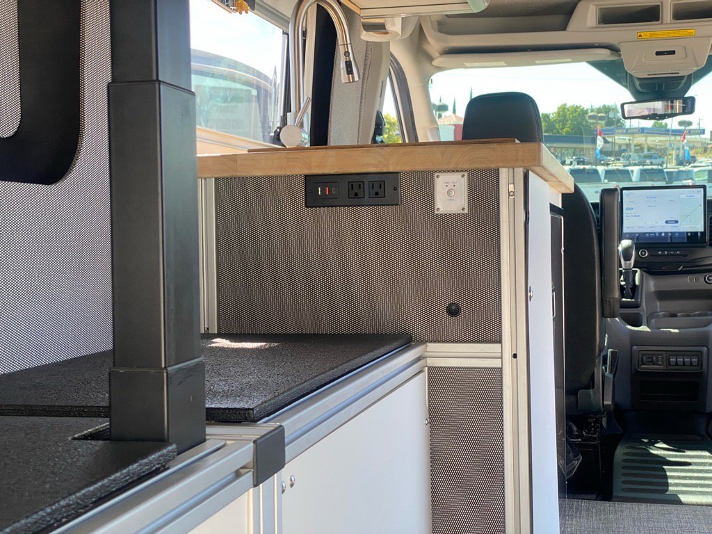 Used 2023 Ford Transit 250 148 High Roof AWD w/ Upfitter Package image 47