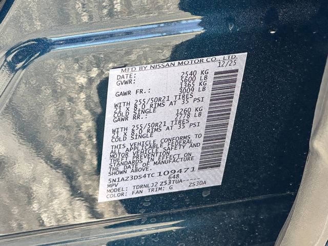 New 2026 Nissan Murano Platinum image 27