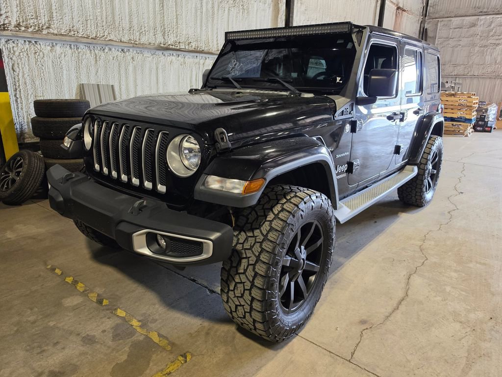 Used 2018 Jeep Wrangler Unlimited Sahara AWD/4WD image 1