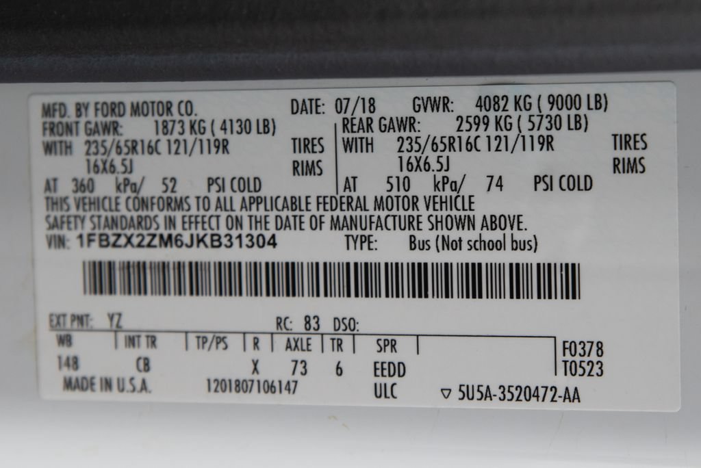 Used 2018 Ford Transit 350 XL RWD image 26
