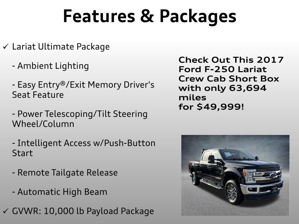 Used 2017 Ford F250 Lariat w/ Lariat Ultimate Package image 20
