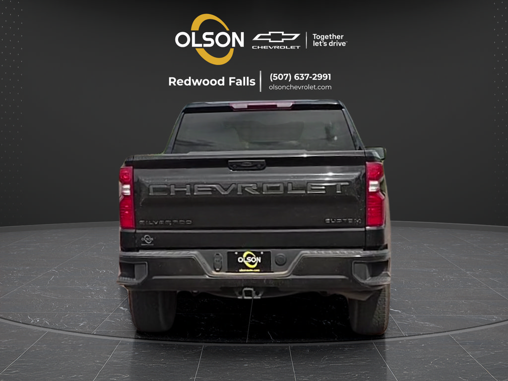 Used 2024 Chevrolet Silverado 1500 Custom w/ Turbomax Blackout Package AWD/4WD image 4
