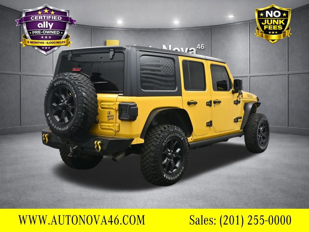 Used 2021 Jeep Wrangler Unlimited Sport AWD/4WD image 6