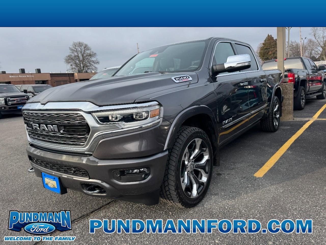 Used 2022 RAM 1500 Limited w/ Body Color Bumper Group image 1