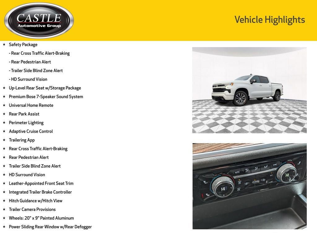 Used 2023 Chevrolet Silverado 1500 RST w/ RST All Star Premium Package AWD/4WD image 7