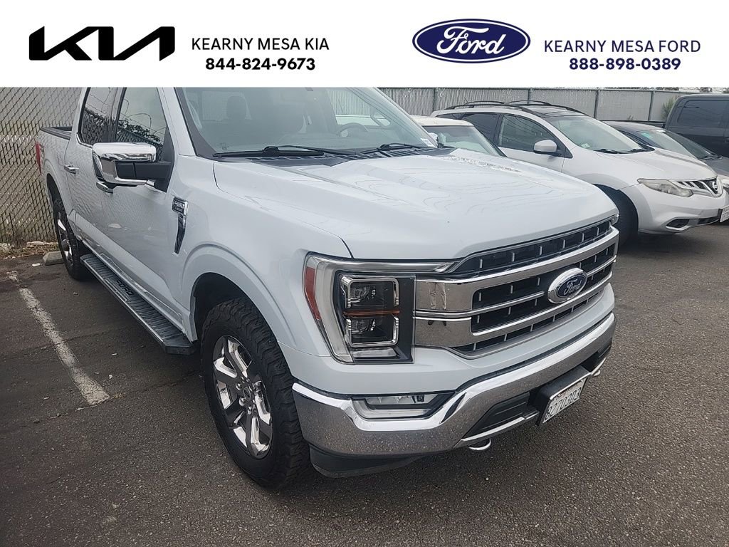 Used 2021 Ford F150 Lariat w/ Equipment Group 502A High image 1