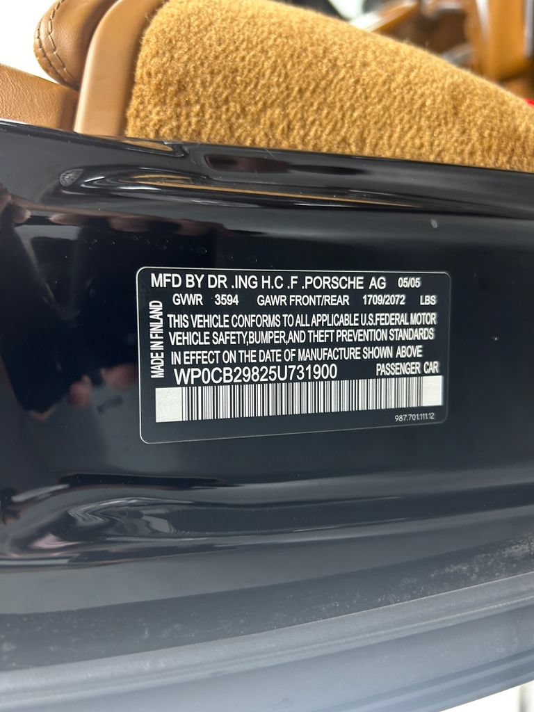 Used 2005 Porsche Boxster S RWD image 31