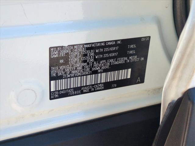 Used 2021 Toyota RAV4 XLE FWD image 24