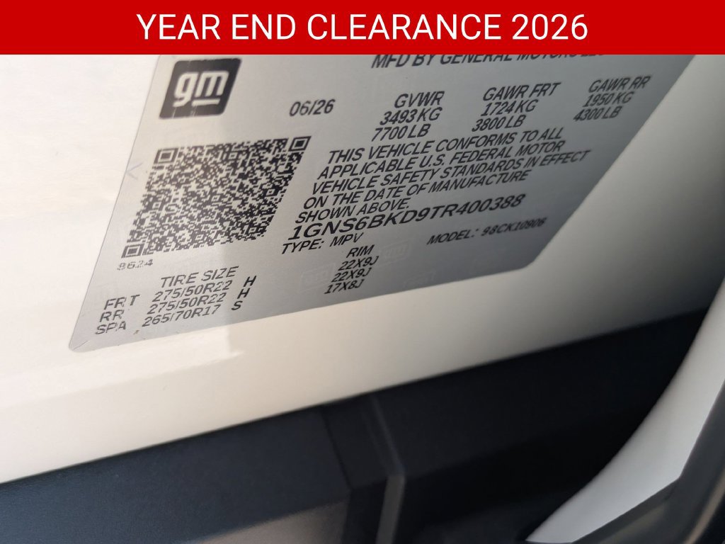 New 2026 Chevrolet Suburban LS w/ Max Trailering Package AWD/4WD image 42