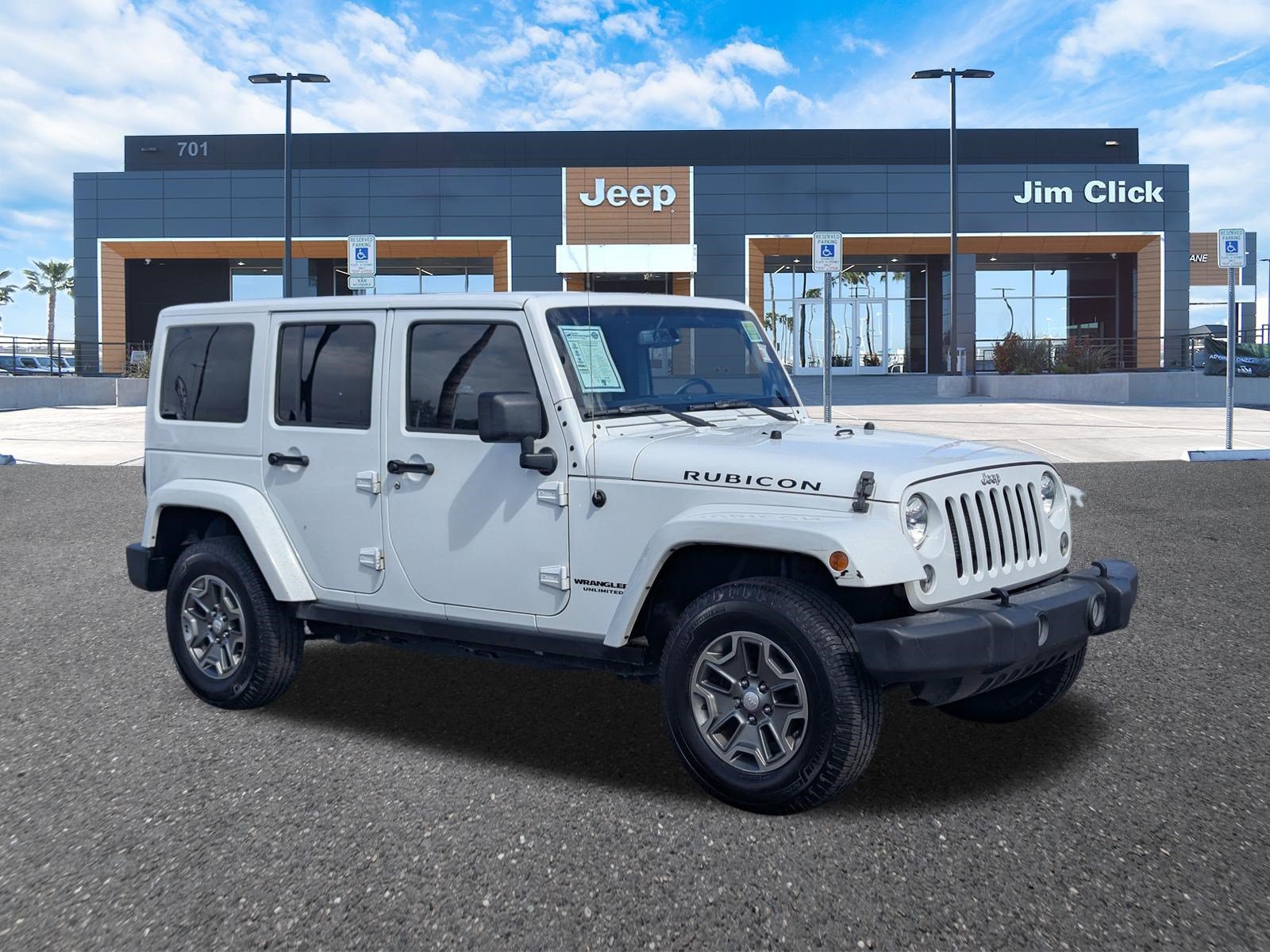 Used 2014 Jeep Wrangler Unlimited Rubicon w/ Connectivity Group AWD/4WD image 1