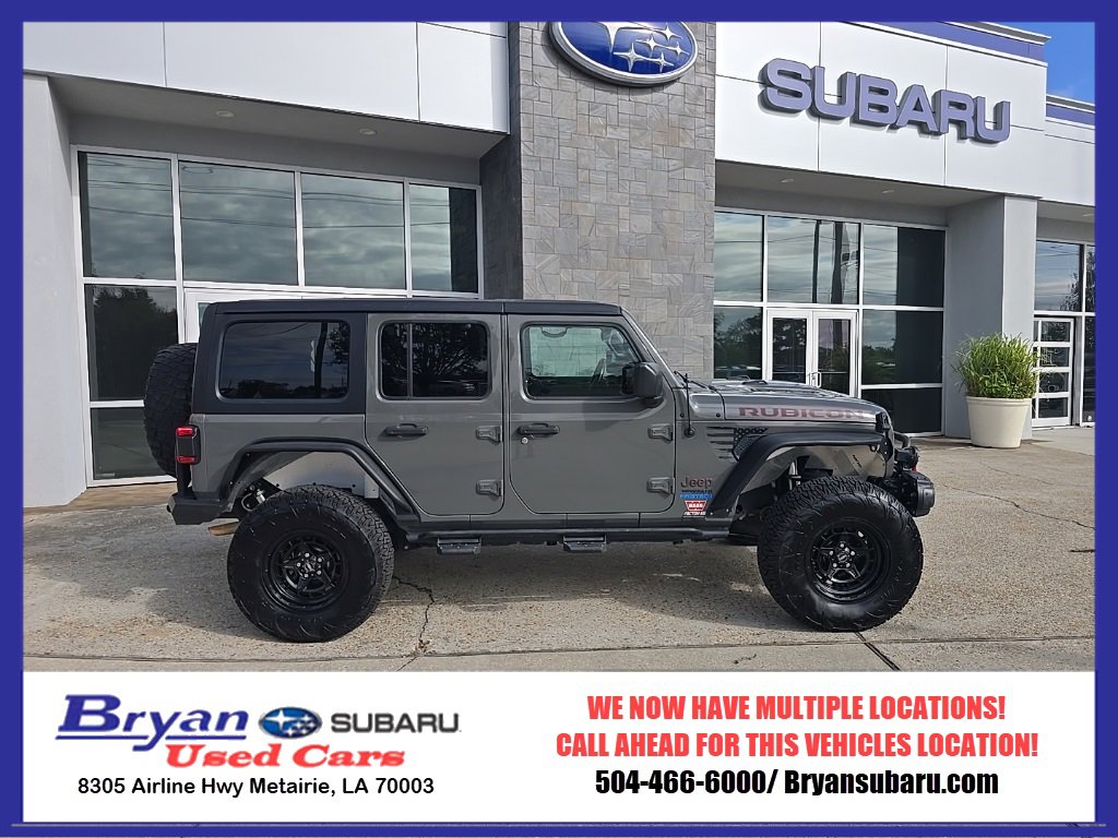 Used 2020 Jeep Wrangler Unlimited Rubicon w/ Steel Bumper Group