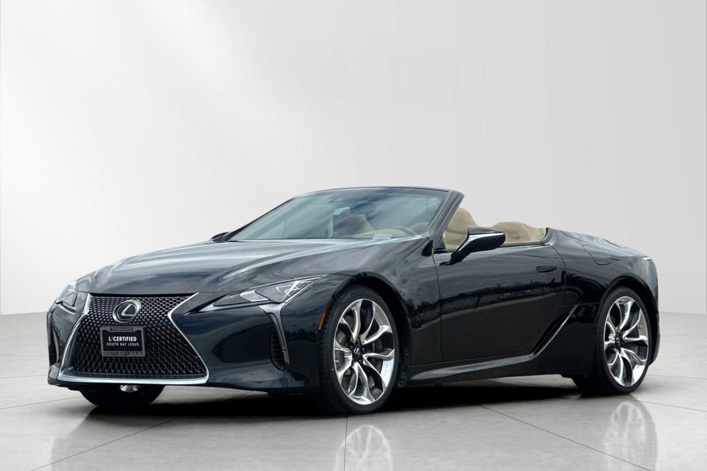 Certified 2021 Lexus LC 500 Convertible w/ Touring Package RWD image 3