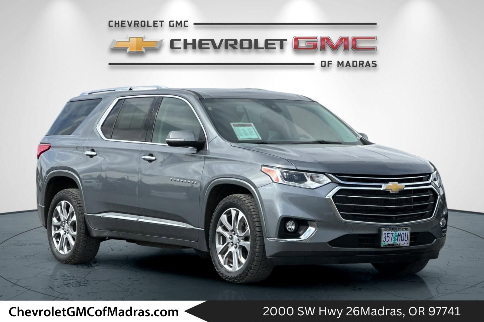 Used 2021 Chevrolet Traverse Premier w/ LPO, Floor Liner Package image 1