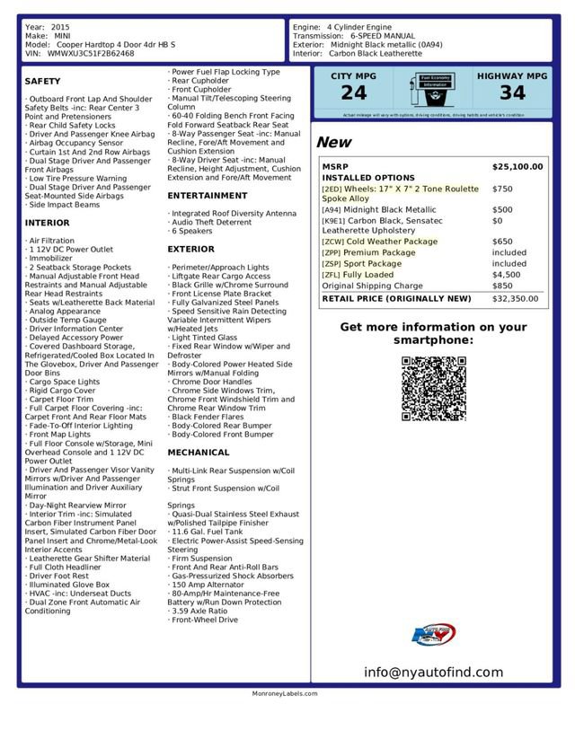 Used 2015 MINI Cooper S FWD image 26