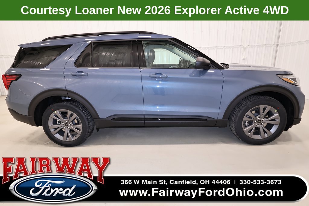 New 2026 Ford Explorer Active w/ Active Comfort Package