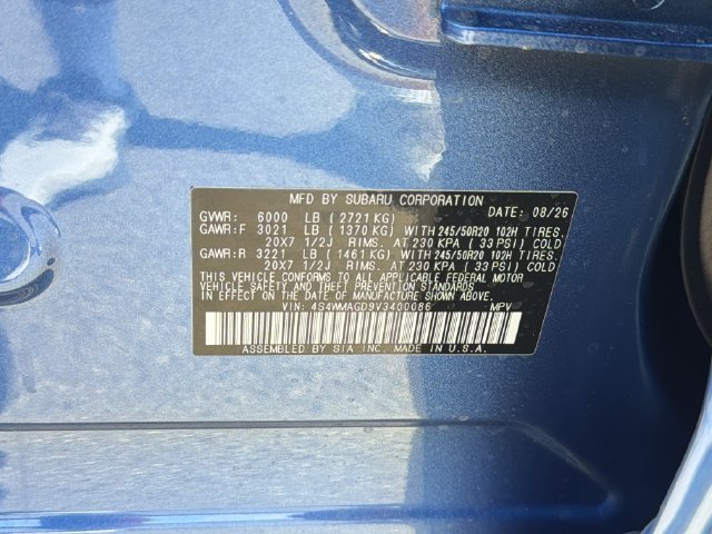 New 2027 Subaru Ascent Limited AWD/4WD image 26