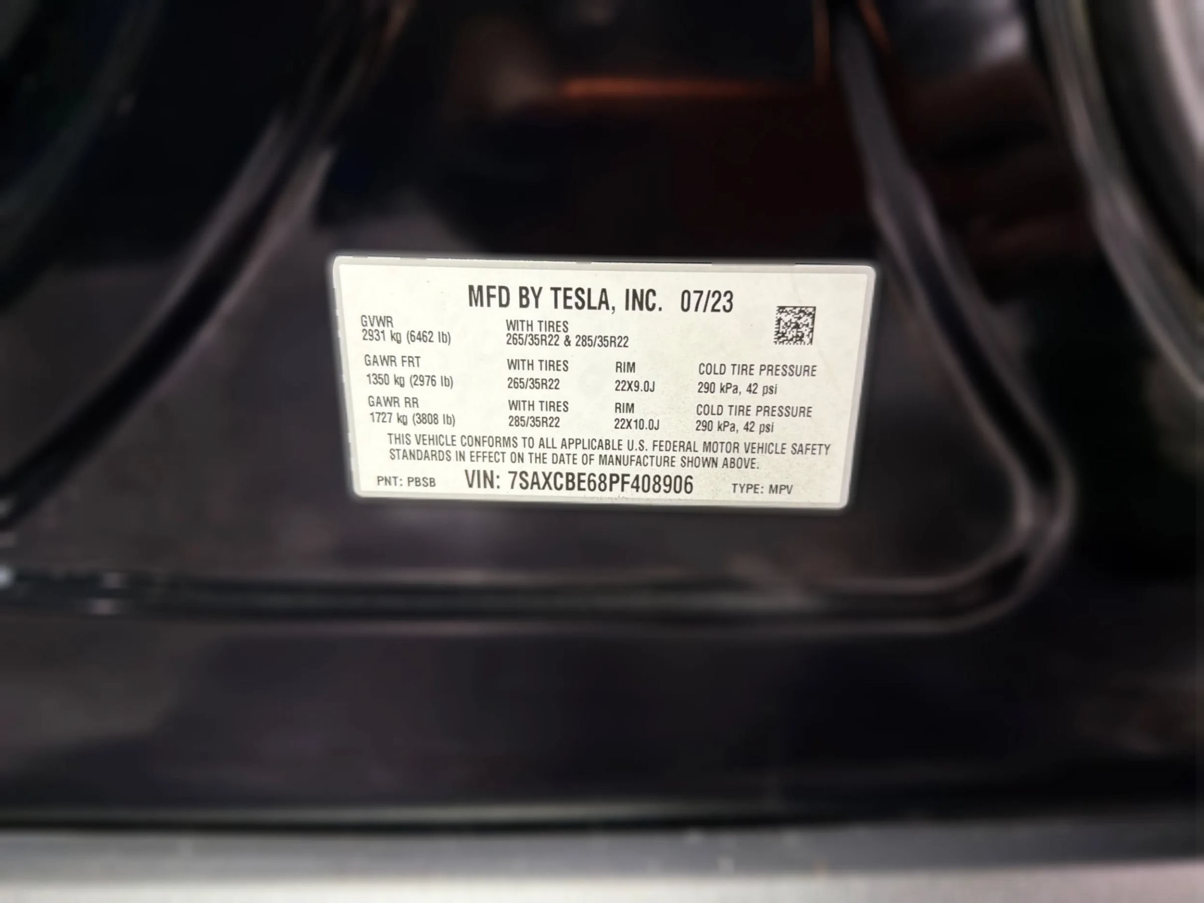 Used 2023 Tesla Model X Plaid AWD/4WD image 14
