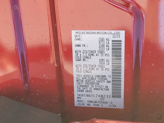 New 2026 Nissan Rogue SV image 13