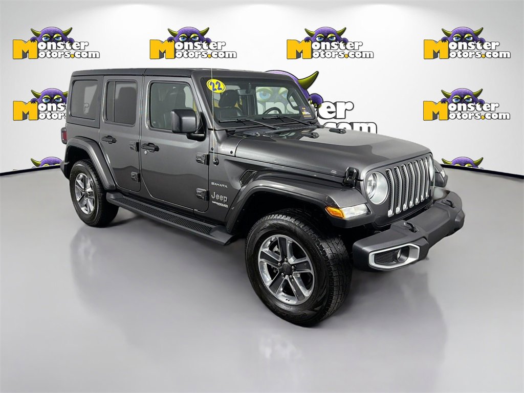 Used 2022 Jeep Wrangler Unlimited Sahara w/ Cold Weather Group image 3