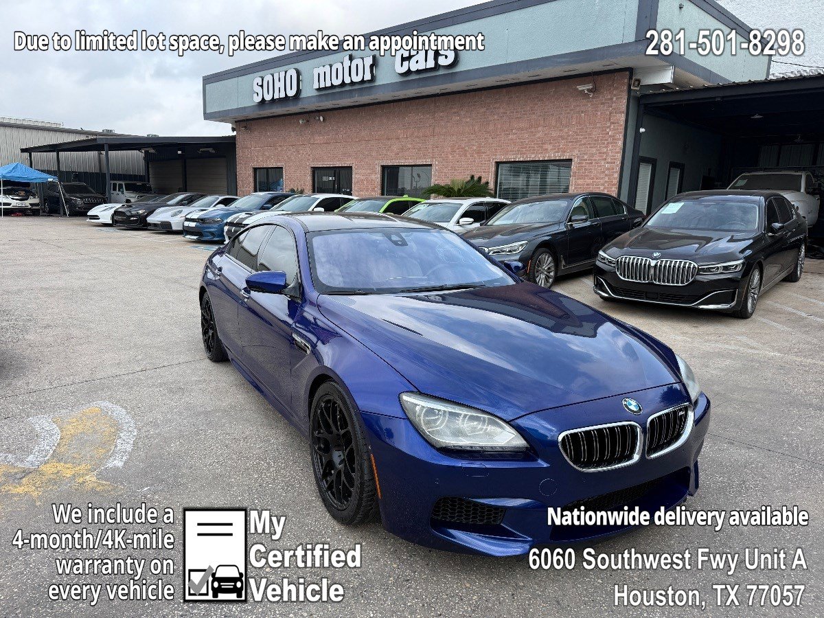 Used 2014 BMW M6 Gran Coupe