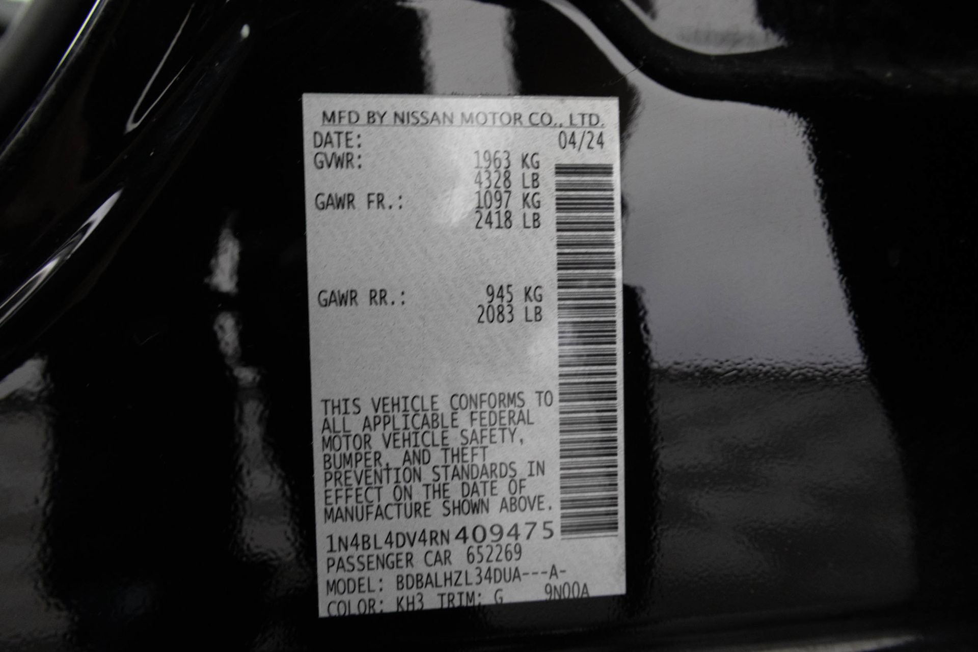 Used 2024 Nissan Altima 2.5 SV FWD image 47