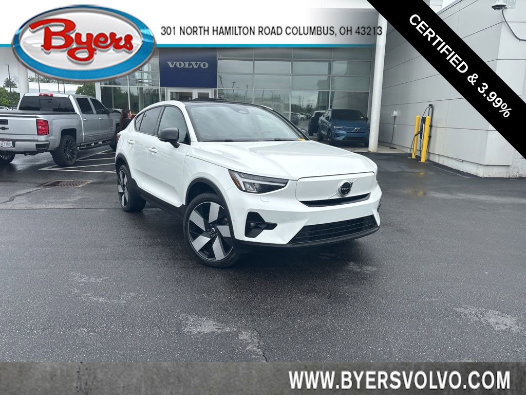 Certified 2023 Volvo C40 P8 Recharge Plus w/ Climate Package