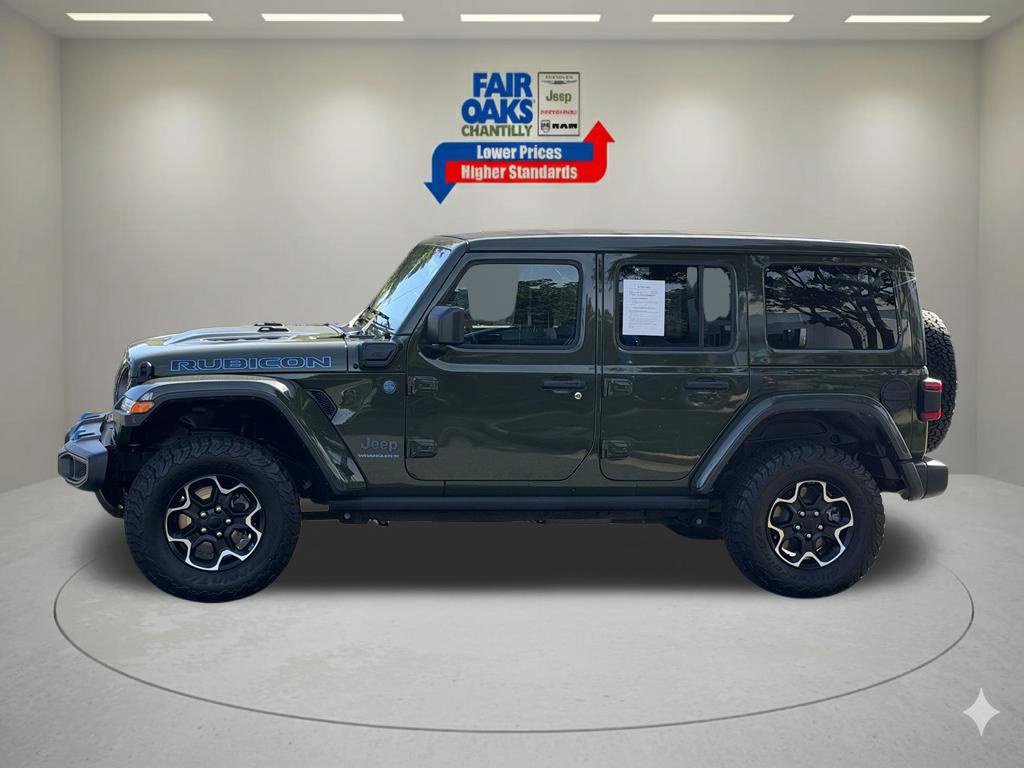 Used 2023 Jeep Wrangler Unlimited Rubicon 4xe w/ Cold Weather Group AWD/4WD image 12