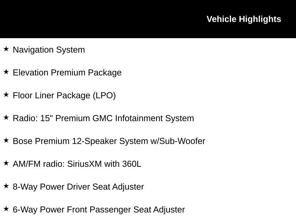 New 2026 GMC Acadia Elevation w/ Elevation Premium Package image 9