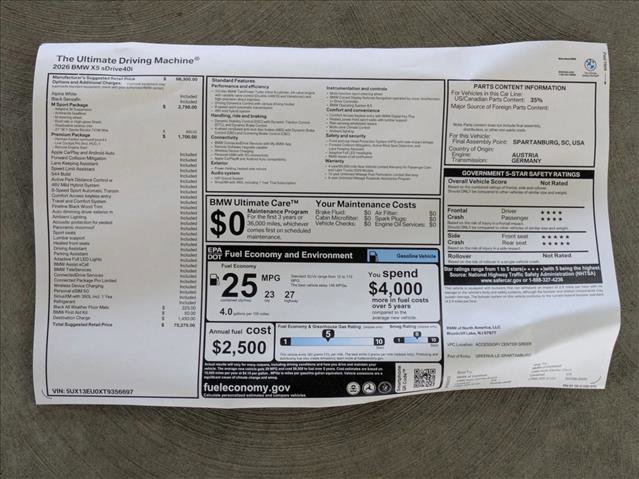 New 2026 BMW X5 sDrive40i image 17